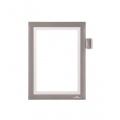 Panel DURAFRAME NOTE A5 strieborný 
