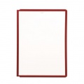 Katalógový panel SHERPA A4 červený 