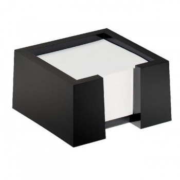 Stojan na poznámkový blok CUBO čierny 