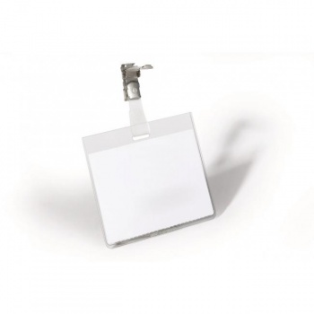Visačka so štipcom horizontálna DURABLE 90x60mm 25ks 