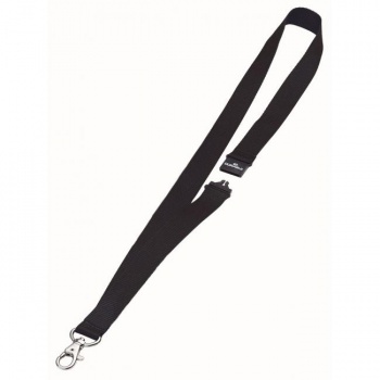 Závesný remienok DURABLE 20mm so skobou čierny 10ks 