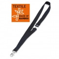 Závesný remienok DURABLE ECO 20mm čierny 10ks 