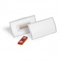 Visačka s magnetom PP DURABLE 40x75mm 10ks 