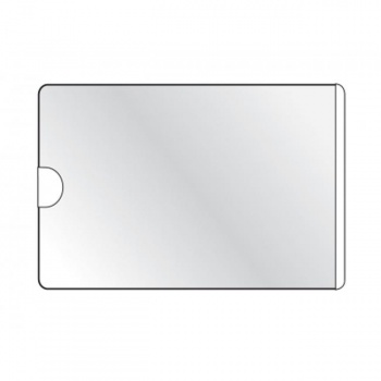 Samolepiace vrecko vizitkové s otvorom zboku DURABLE 93x62mm 100ks 