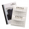 Visačka na plastovú kartu so štipcom DURABLE 85x54mm 10ks 
