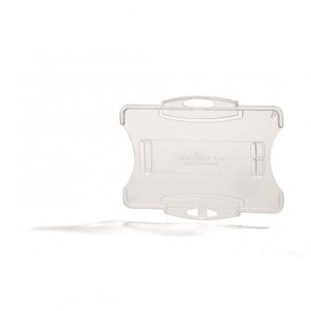 Visačka na plastovú kartu otvorená bez úchytu DURABLE 85x54mm 10ks 