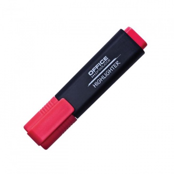 Zvýrazňovač Office Products červený 