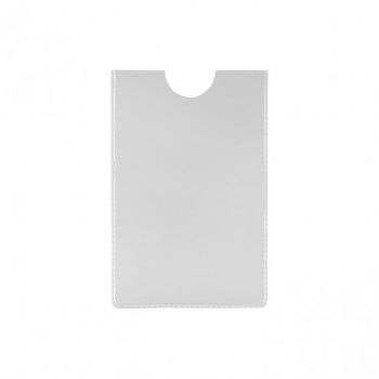 Obal na kartičky k účtu 6 x 8,9 cm s výrezom 120mic 