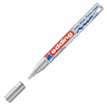 Lakový popisovač edding 753 strieborný 