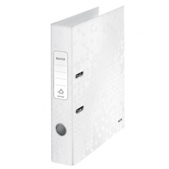 Zakladač pákový Leitz 180° WOW 5cm perleťovo biely 