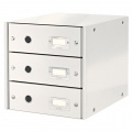 Zásuvkový box Leitz Click & Store 3 zásuvky biela 