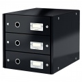 Zásuvkový box Leitz Click & Store 3 zásuvky čierny 