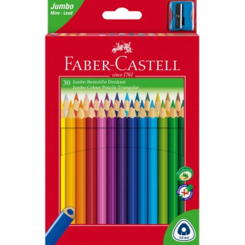 Farbičky Faber Castell Junior grip 30ks 