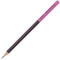 Ceruzka Grip 2001/HB Two Tone čierna/ružová 12ks 
