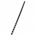 Plastové hrebene GBC 21R 8mm čierne 