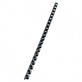 Plastové hrebene GBC 21R 10mm čierne 