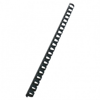 Plastové hrebene GBC 21R 14mm čierne 