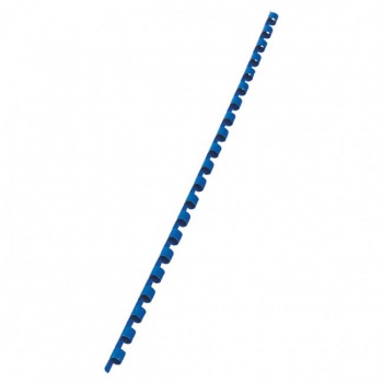 Plastové hrebene GBC 21R 6mm modré 