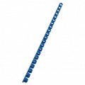 Plastové hrebene GBC 21R 10mm modré 