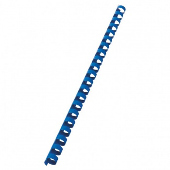 Plastové hrebene GBC 21R 12mm modré 