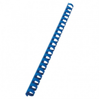 Plastové hrebene GBC 21R 16mm modré 