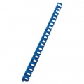 Plastové hrebene GBC 21R 19mm modré 