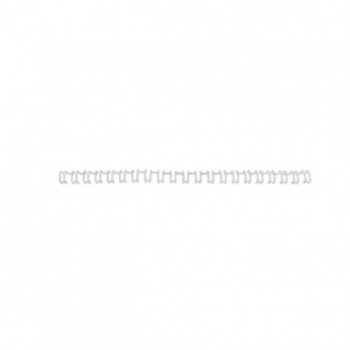Drôtové hrebene GBC Multibind 21kr. 6mm biele 