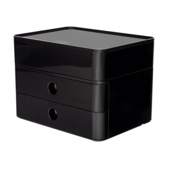 Zásuvkový box ALLISON čierny
