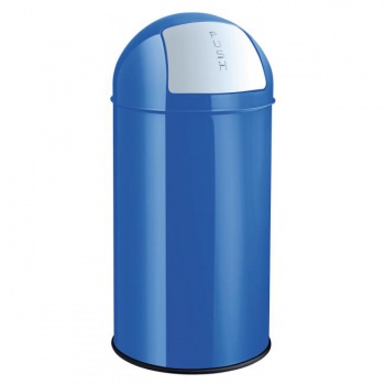 Kôš kovový Helit 50 ℓ modrý 
