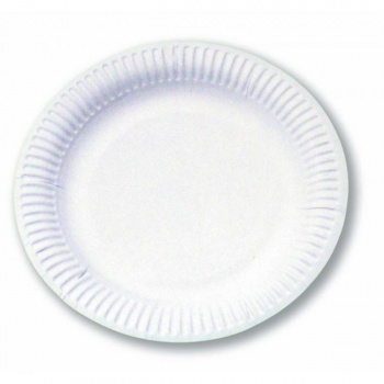 Papierový tanier plytký 15cm 100ks 