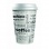 Plastové viečko biele 62 mm `Coffee to go` 100ks 