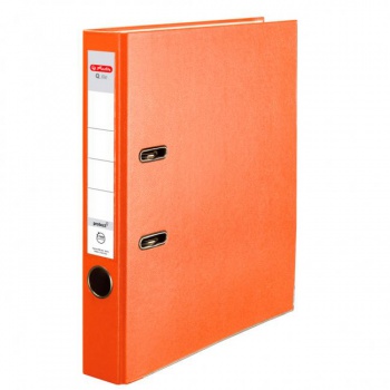 Zakladač pákový Herlitz Q.file 5cm oranžový 