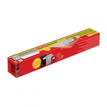 Obal na zošit Herlitz easy cover prispôsobivý 5 ks v krabičke 
