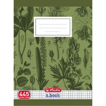 Zošit Herlitz 445, A4, štvorčekový, 70g/m2 