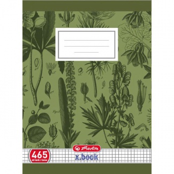 Zošit Herlitz 465 A4 štvorčekový 70g/m2 