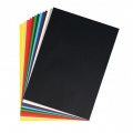 Farebný výkres Herlitz 50x70cm 10 hárkov 300g tmavomodrý 