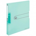 Zakladač 2-krúžkový Herlitz PP 2,5cm transparentný mint 