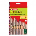 Farbičky Herlitz Trilino trojhranné 12 farieb 