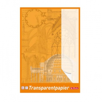 Pauzovací papier Herlitz, A4, 30 listov, 65g 