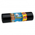 Vrecia zaväzovacie FINO Power 240 ℓ, 45 mic., 120 x 150 cm, čierne (8 ks) 