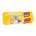 Vrecia zaväzovacie FINO Color 20 ℓ, 7 mic., 44 x 50 cm, žlté (30 ks) 