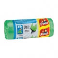 Vrecia zaväzovacie FINO Color 35 ℓ, 8 mic., 49 x 60 cm, zelené (30 ks) 