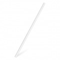 Slamky papierové biele `JUMBO` 8 mm x 25 cm (100 ks) 