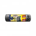 Vrecia zaťahovacie FINO Zeus FLEX 40 ℓ, 32 mic., 55 x 57 cm, strieborné (12 ks) 