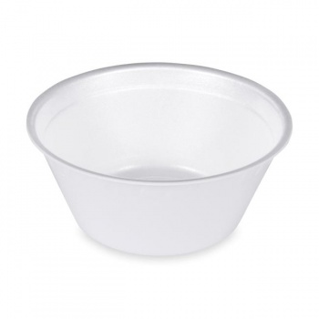 Termo miska (XPS) biela Ø140mm 500ml (50 ks) 