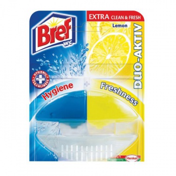 Bref Duo Aktiv WC závesný gél 50 ml Citrón 