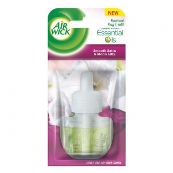 Air Wick náplň do elektr.osviežovača - 19 ml Mesačná Ľalia & Satén