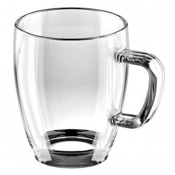 Hrnčeky sklenené CREMA 400ml 6ks 
