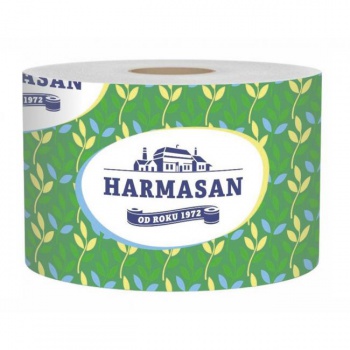 Toaletný papier 2-vrstvový HARMASAN biely, návin 69 m (1 ks) 