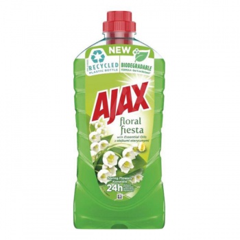 Ajax na podlahy Floral Fiesta 1 l Jarné kvety (zelený) 
